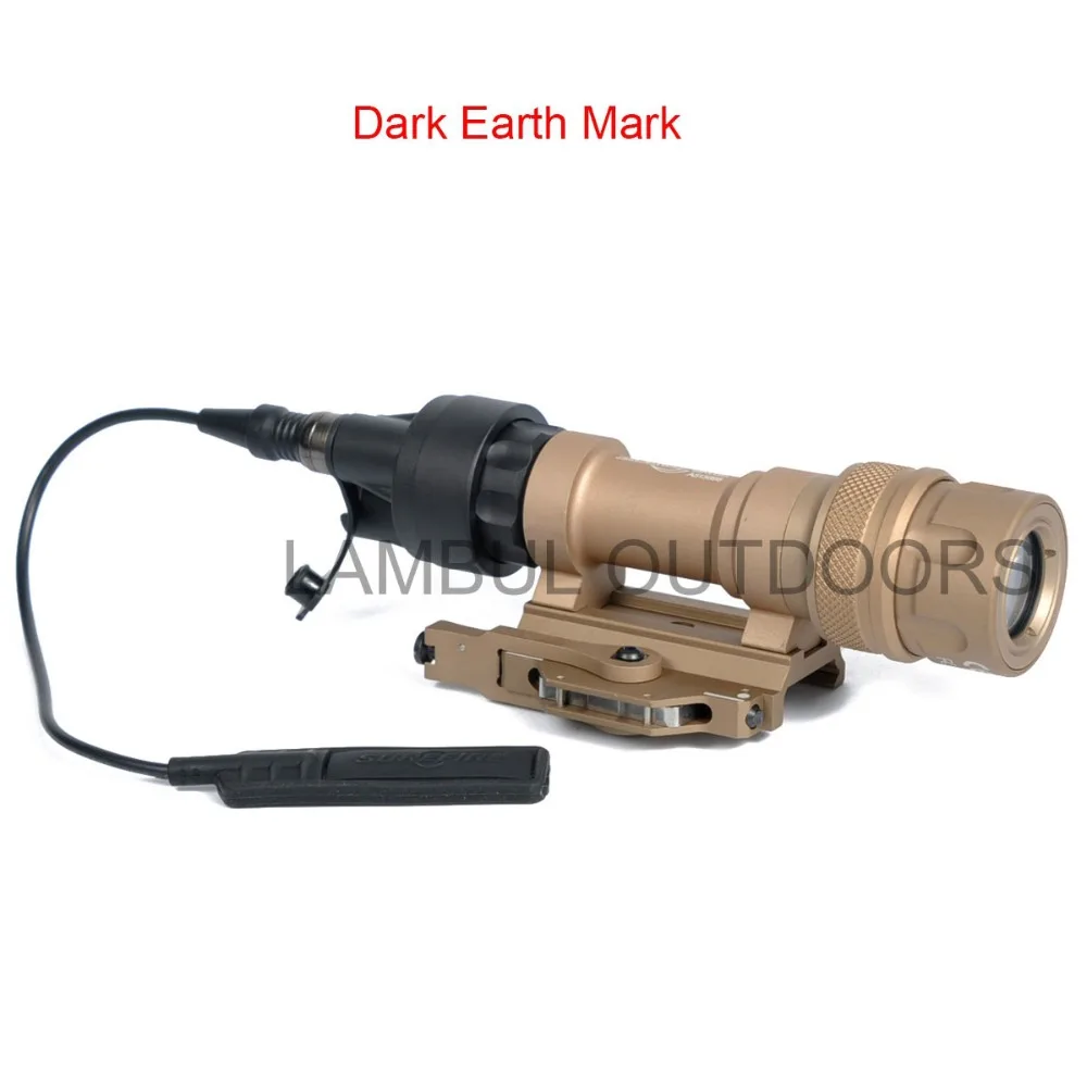 Arma para Caça Lambul Quick Release Tactical Rifle Lanterna Montar Luz 400 Lumens Acessórios M952 M952v qd 8 Cheap Luzes de armas