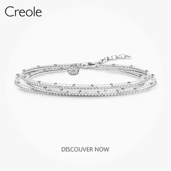 

Double Chain Necklace Karma Wheel,2019 Summer Trendy Fashion Jewelry Far Eastern inspiration 925 Sterling Silver Gift For Women