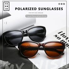 Модные поляризованные солнцезащитные очки для женщин и мужчин Роскошные брендовые дизайнерские Винтажные Солнцезащитные очки для вождения мужские защитные очки UV400 Oculos de sol
