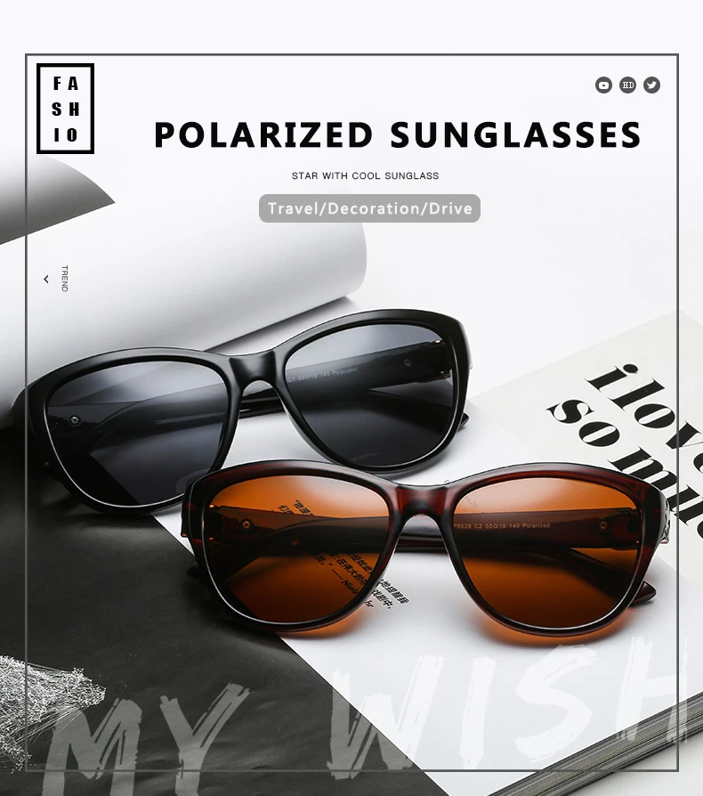 

Fashion Polarized Sunglasses Women Men Luxury Brand Designer Vintage Driving Sun Glasses Male Goggles UV400 Oculos de sol