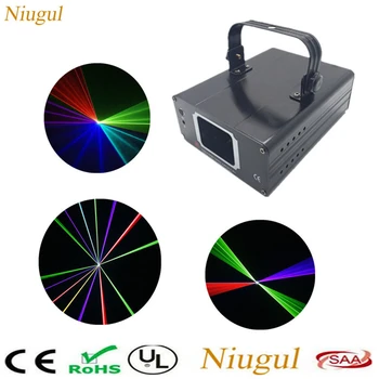 

Mini RGB Laser Light Scan Beam Effect Stage Lighting /DMX Laser Projector Disco Party Lights /Colorful DJ Stage Scanner Laser