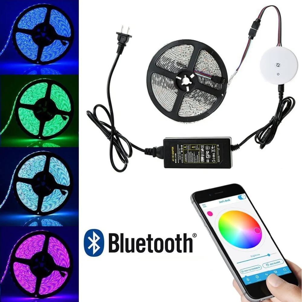 5050 LED Strip Light Waterproof Color Changing LED Strip