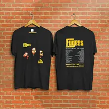 Винтаж 1996 Fugees счет готов или не концертный тур футболка Перепечатка Летняя мужская футболка брендовая одежда футболки с круглым вырезом