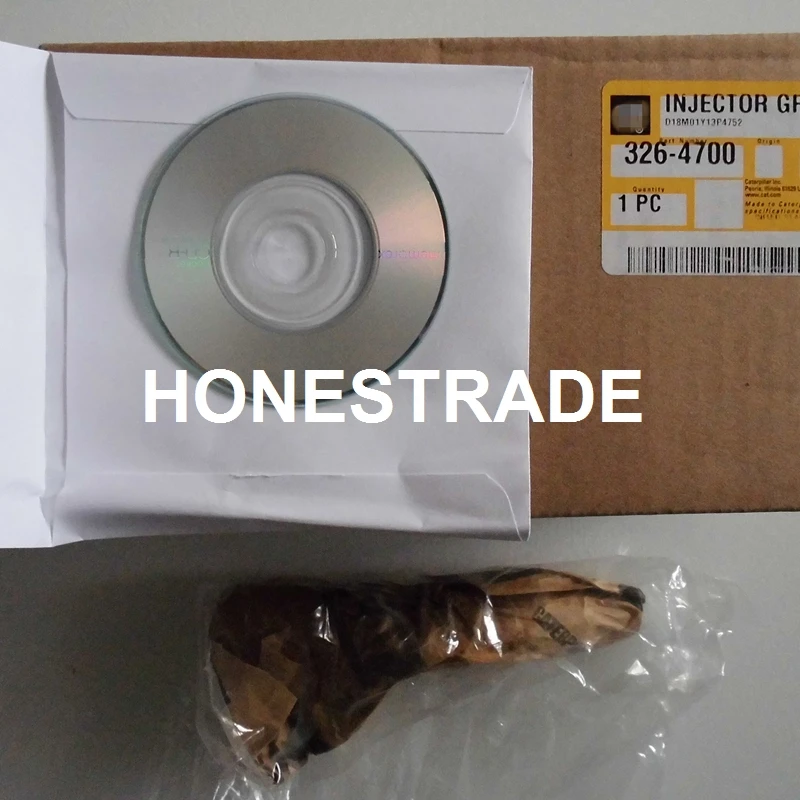 

original and new fuel Injector 326-4700 ,3264700 for 320D Excavator D18M01Y13P4752 with program