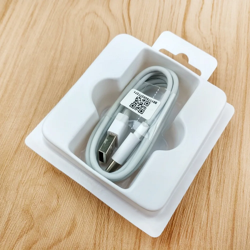 Original Xiaomi MI 9 Charger cable Usb type-c 100cm white quick 3.1 fast charge data sync cable for Mi mix 3 2s 2 Mi 9 8 6 A2 A1