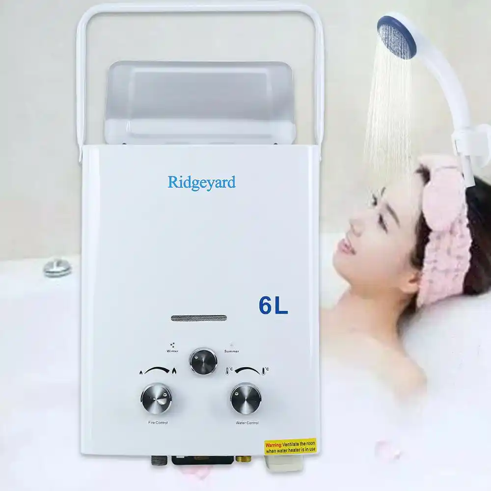Ship From Us 6l Propane Gas Lpg Tankless Hot Water Heater Instant Boiler Bath Shower Head Portable Outdoor Camping Shower Head Bath Shower Headbath Shower Aliexpress