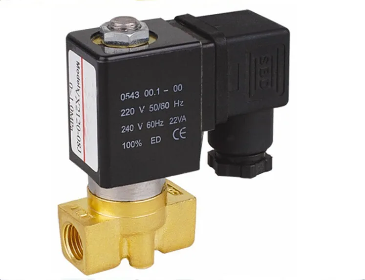 

1/8" 2/2 way air,water.steam,gas brass solenoid valve DC12V,DC24V,AC24V,AC110V,AC220V,AC380V