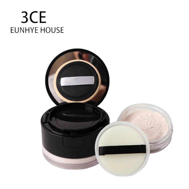 

3CE Eunhye House Brand Makeup BB and CC Cream Loose Powder 1Set Waterproof Compact Powder Whitening Long lasting Natural Face