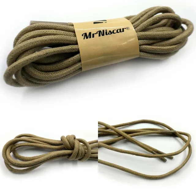 waxed shoe laces