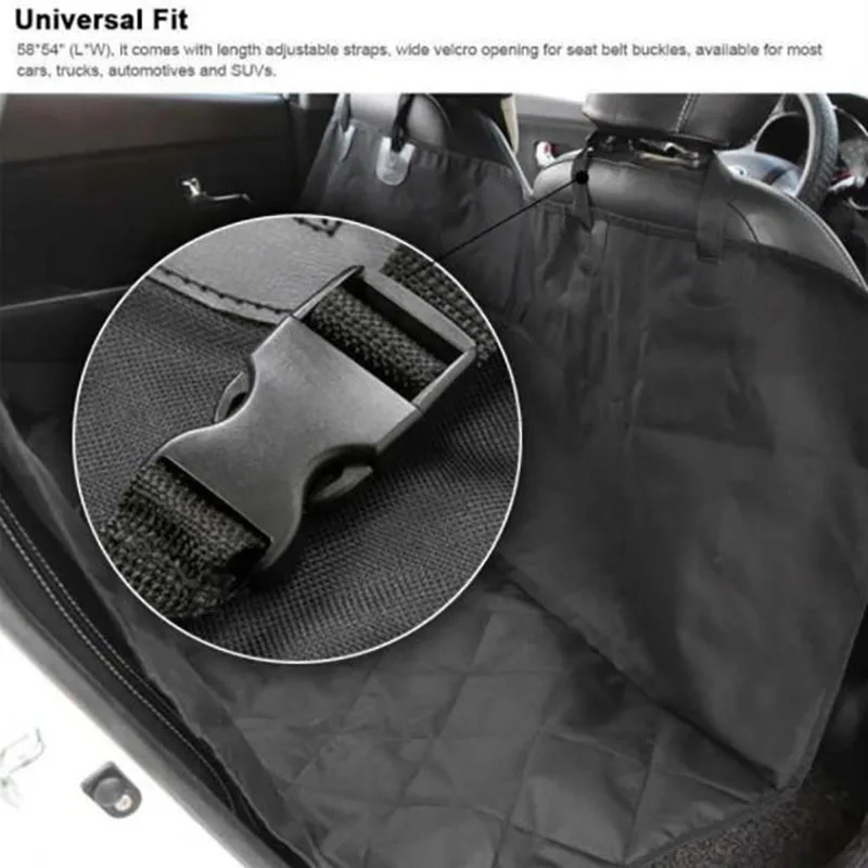 HJKL Hoopet 600D Oxford автомобильные чехлы на сиденья для питомцев водонепроницаемые задние скамейки автомобильные аксессуары для путешествий автомобильные чехлы
