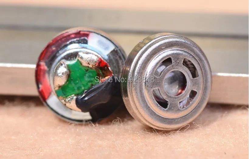 9MM Speaker unit 9.2MM original Heavy bass headphone unit VS IE8 2pcs