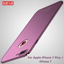 Чехол Msvii для iPhone 7 Plus, роскошный матовый чехол для Apple iPhone 8 Plus, чехол 7 Plus, Жесткий Чехол из поликарбоната для iPhone 7 8 Plus, чехол s