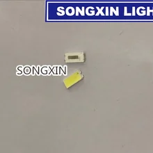 50 шт./лот для обслуживания samsung lcd tv светодиодный светильник, артикул, лампа SMD СВЕТОДИОДНЫЙ s 6V 7030 холодный белый светодиод