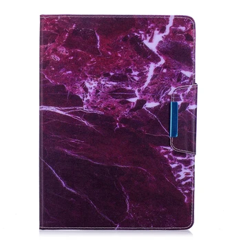 

For iPad Pro 9.7" Smart Cover Cute Marble Cactus Unicorn Patterns PU Leather Flip Case Soft Stand Cover for iPad Pro 9.7 Inch