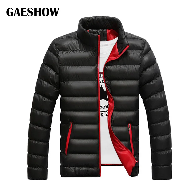 Gaeshow Winter Jacket Men 2018 Fashion Stand Collar Male Parka Mens Solid Thick Coat Man Parkas Clothes M - 4XL | Мужская одежда