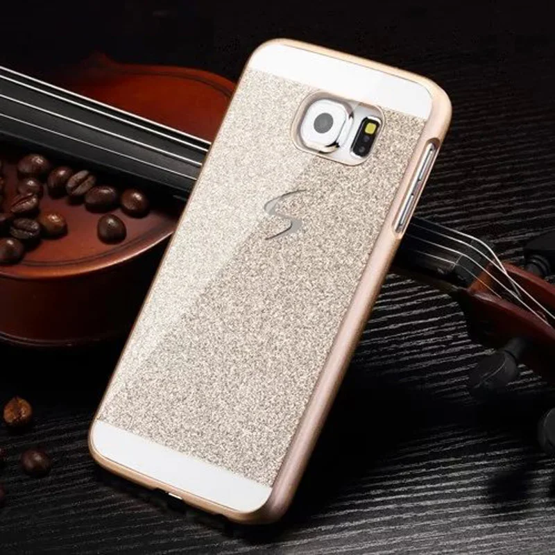 Жесткий пластиковый Чехол со стразами и кристаллами для Samsung Galaxy S6 S7 Edge Plus S5 A3 A5 A7 J5