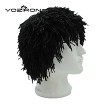 Новинка; Лидер продаж парик ручной работы зимняя шапка бини для мужчин женщин взрослых теплая Новинка вязаные шапочки мужчин женщи