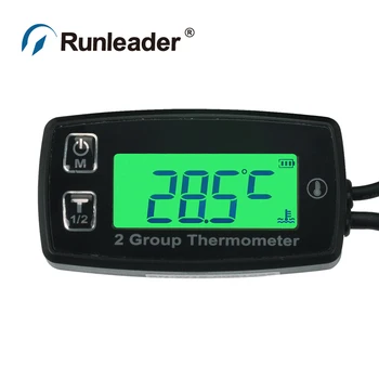 

2 temp sensor thermometer TM004 TS002 PT100 -20 +300 for motorcycle ATV pit bike tiller bed edger trencher aerator trailer