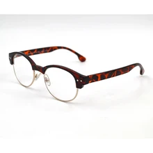 Полуоправе Для женщин очки для чтения лупа солнцезащитные очки "кошачий глаз" Овальная оправа из ацетата целлюлозы женские леопардовые очки диоптрий прицел+ 1,0 2,0 2,5+ 3,0