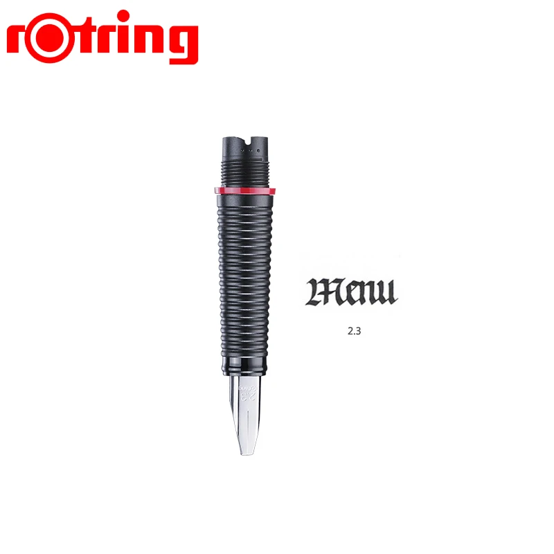 Немецкая оригинальная сменная ручка перо rotring ручки в искусстве ef, f, m, 1,5 1,9 2,3 мм