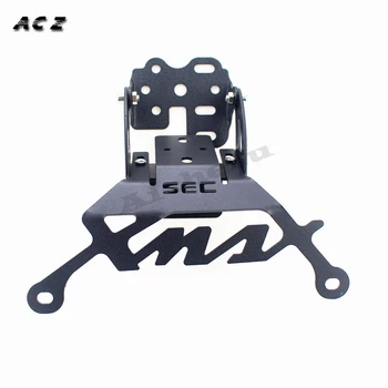 

ACZ Motorcycle Aluminum Front Navigation Plate Bracket Holder Modified Accessories Black for YAMAHA XMAX 250 300 400 2017-2019