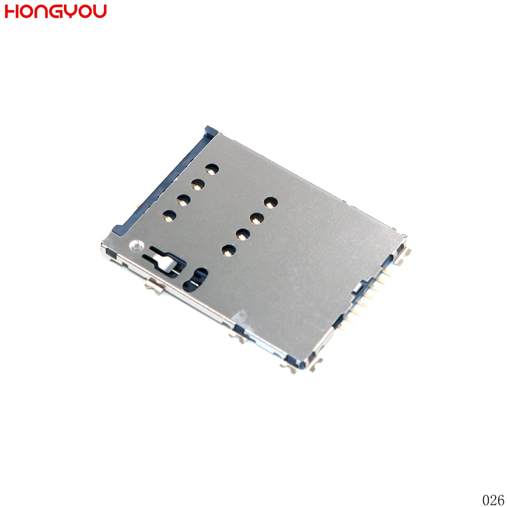

2PCS/Lot For Samsung Galaxy P7500 P6800 W899 W999 S5750 S5250 B9120 I8530 SIM Card Reader Holder Tray Slot Socket