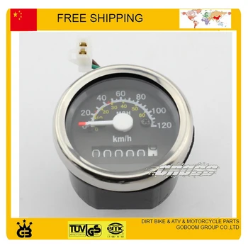 

motorcycle speedometer classic 120KM Dirt monkey street Pit off-road Bike ATV Universal Digital Speedometer Odometer Dashboard