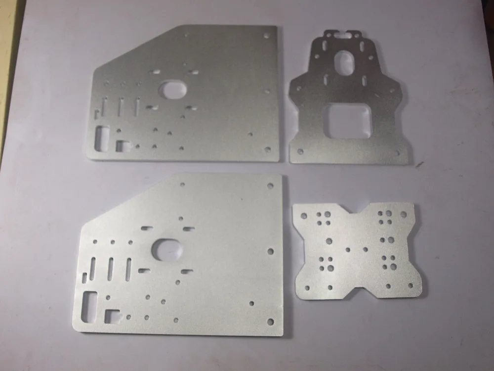 3d printer parts OX CNC machine parts OX X Axis Front Plate+OX_Y_Gantry_Plate6mm+OX Back X Axis Plate motor plate