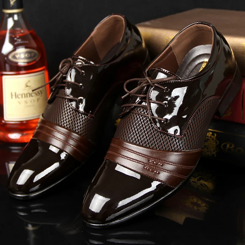 

2018 Men Shoes Formal Shoes Leather Hot Superstar Shoes Man Spring/Autumn Breathable Shoe Zapatos Hombre HH-573