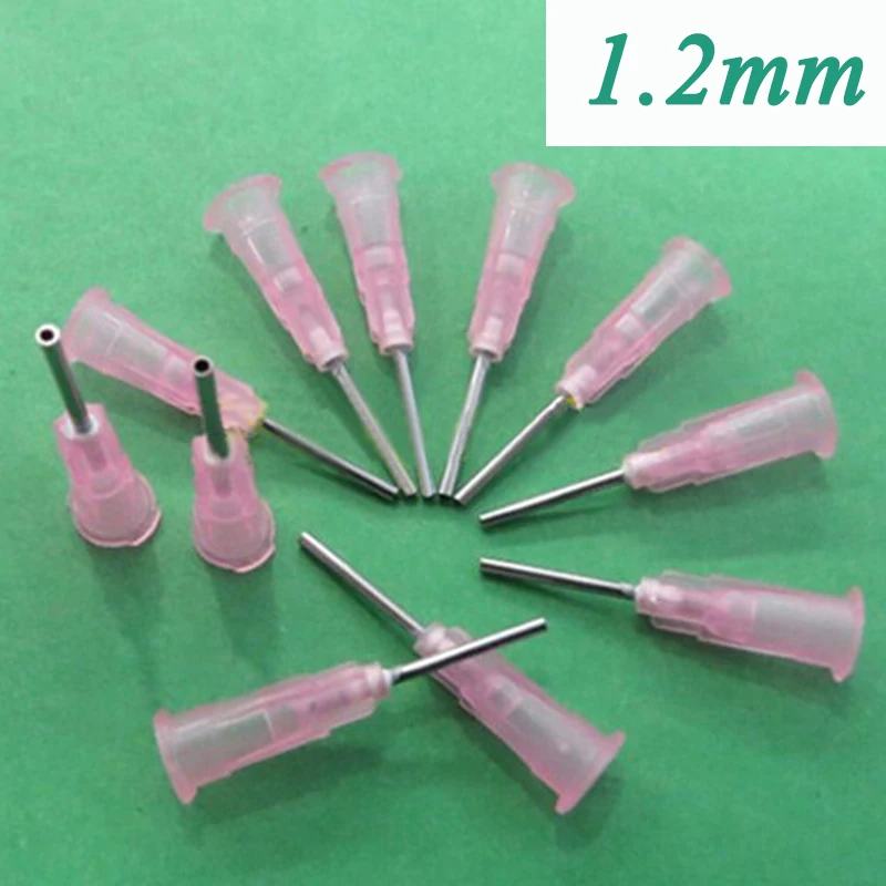Buy 30mm 18G Pink Dispenser Needle Tip Stainless Steel