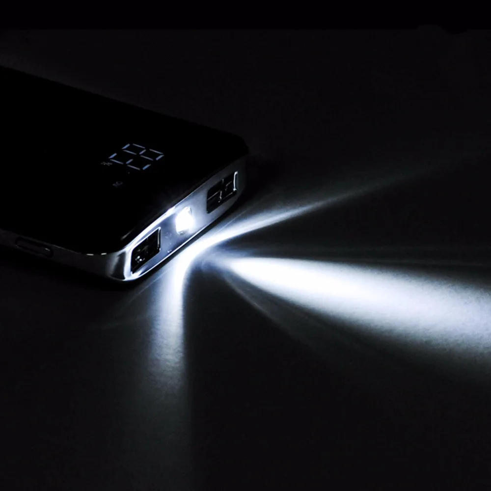 10000mAh Dual USB Power Bank External Battery Portable Charger Power Bank For Android iPhone Xiaomi Mobile Phone Powerbank