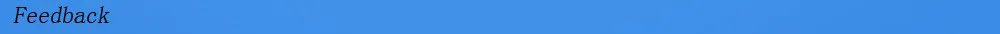 feedback