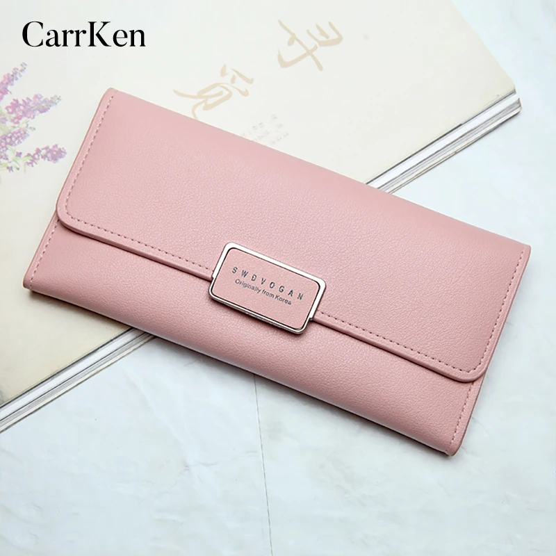 

CarrKen Women Brand New Leather Wallet Women Travel Bag Men Document Organiser Passport Ticket Purse Holder Wallet Baellerry