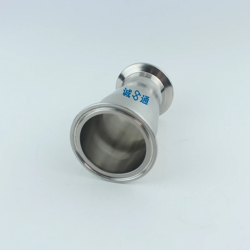 

63MM to 38MM 2.5"-1.5" Sanitary Tri Clamp Ferrule Reducer Diffrent OD Pipe Connector Stainless Steel SS304 Reducer