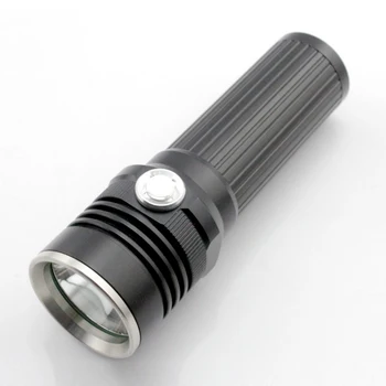 

Xm-l2 1200lm Focus Aluminum Waterproof Led Flashlight 3 Modes Torch Light For 18650 Rechargeable Battery Outdoor Camping Lamp