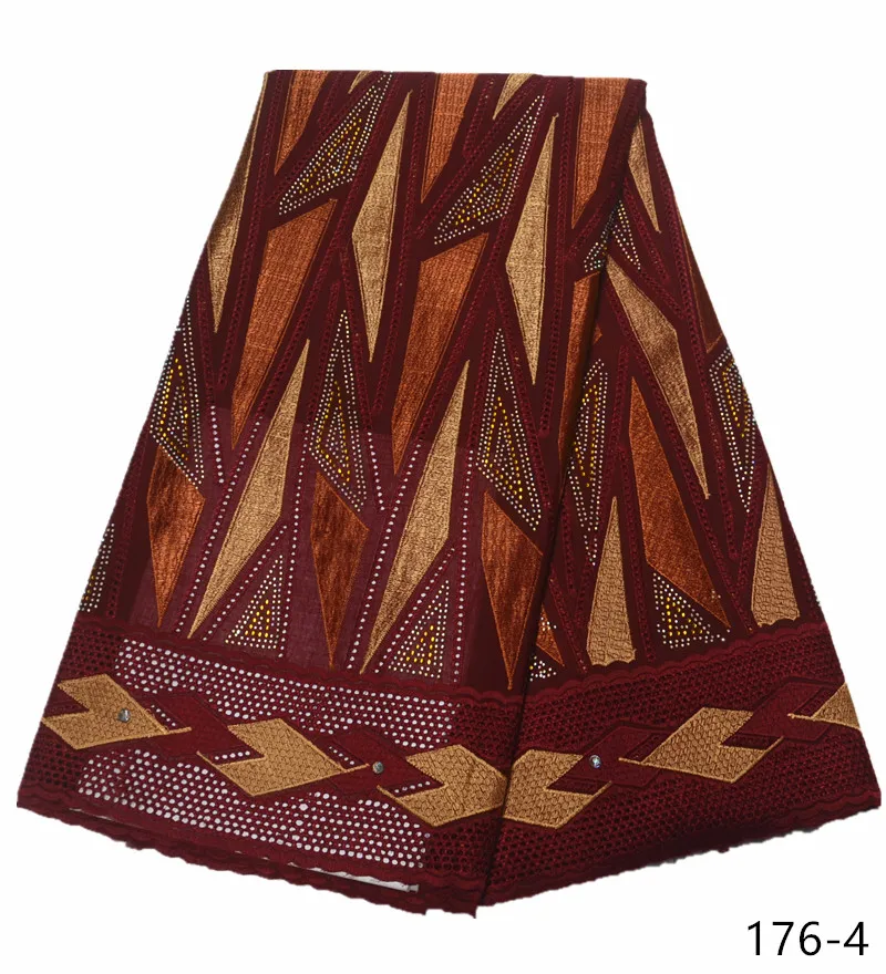 

Nigerian Lace Fabrics 2019 African Swiss Voile Lace Fabrics High Quality French Voile Lace in Switzerland For Wedding 176-1