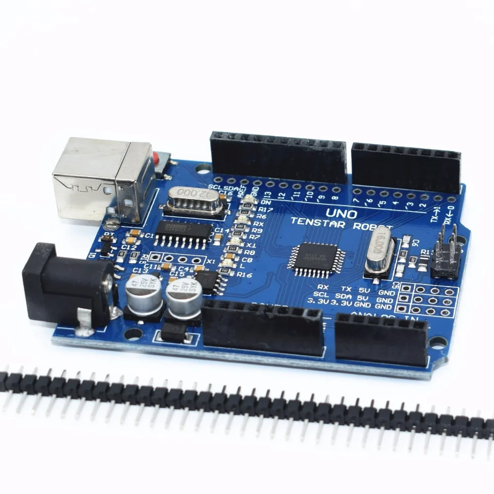 

20pcs/lot TENSTAR ROBOT UNO R3 MEGA328P CH340G chip 16Mhz