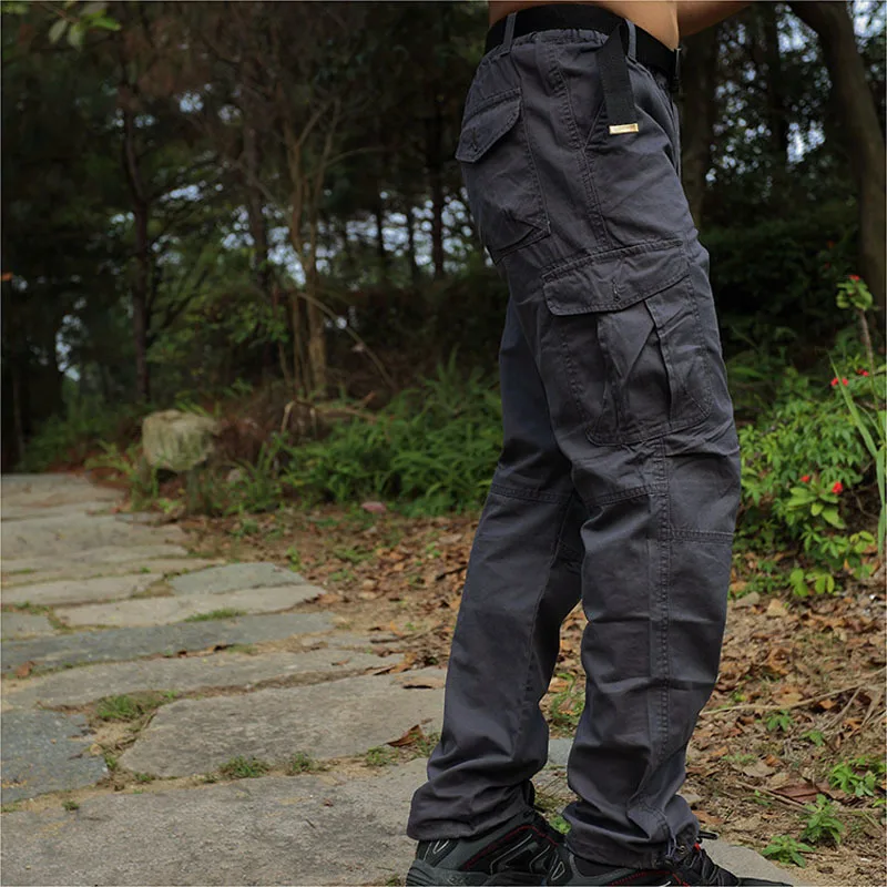 Outdoor Leisure anti UV Sports camping font b Hunting b font Pants men s multi pocket