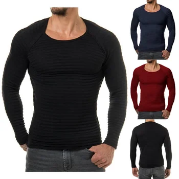 

Mens Casual Slim Fit Crew Neck Shirt Jumper Pullover Sweater