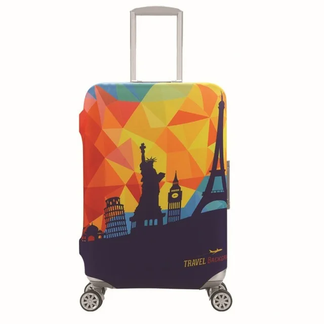 Бренд SAFEBET эластичный модный багажный Защитный чехол для 19-32 дюймов тележка багаж чемодан для путешествий пылезащитный чехол для путешествий - Цвет: 11