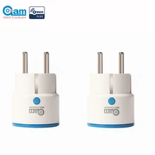 NEO COOLCAM NAS-WR01ZE 2PCS/LOT Zwave Outlet Plugin Smart Power Plug EU Socket Smart Home Automation Alarm System home