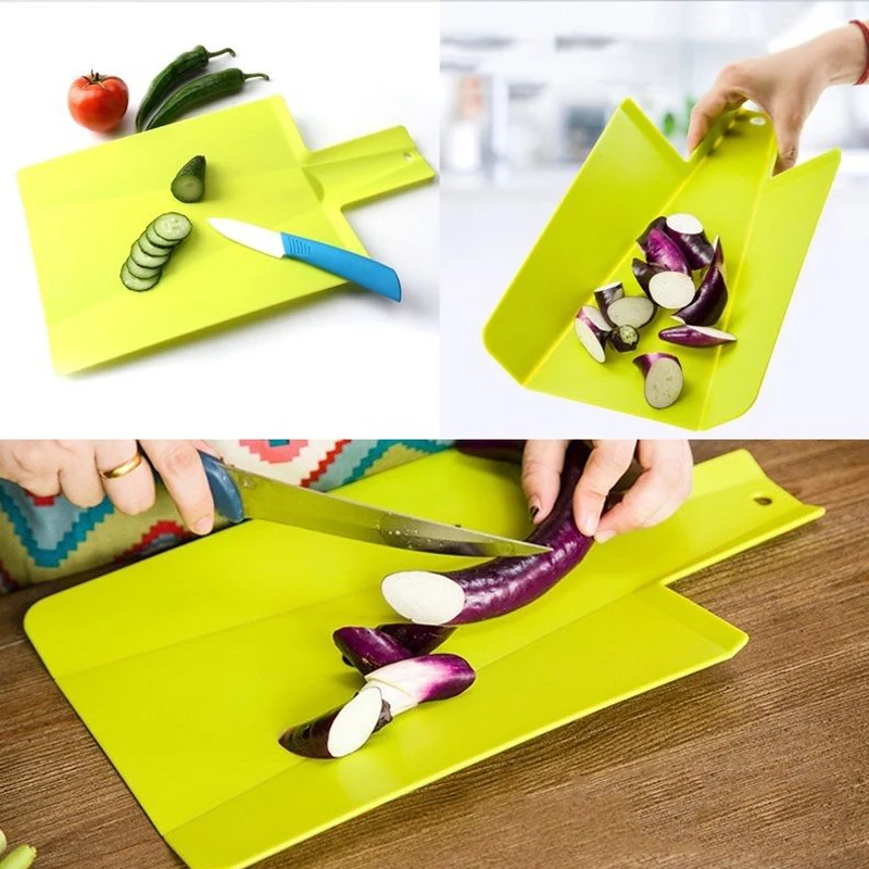 Camping Picnic Folding Cutting Board Eco Friendly Travel Portable