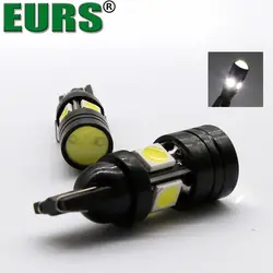 EURS 10 шт./лот T10 4SMD 5050 W5W светодиодный Светодиодный лампы DC 12 В парковка номерного свет супер Распродажа освещение Лампы для чтения