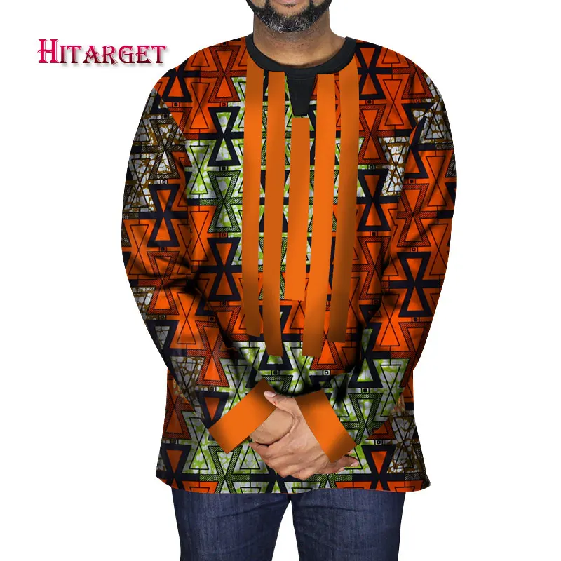 

Dashiki Traditional mens african clothing african traditional african party long sleeves tops Ankara clothes plus size WYN550