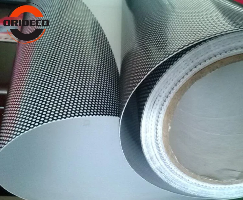 One Way Vision Fly Eye Tint Perforated Mesh Film 55