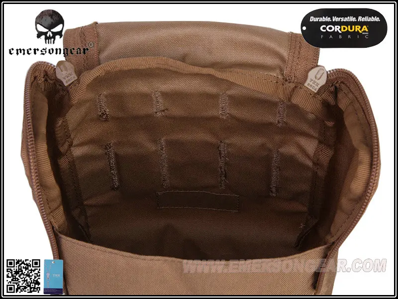 EmersonGear CP стиль Чехол Мультикам черный тактический MOLLE поясная сумка Военная GP универсальный чехол Охотничьи аксессуары