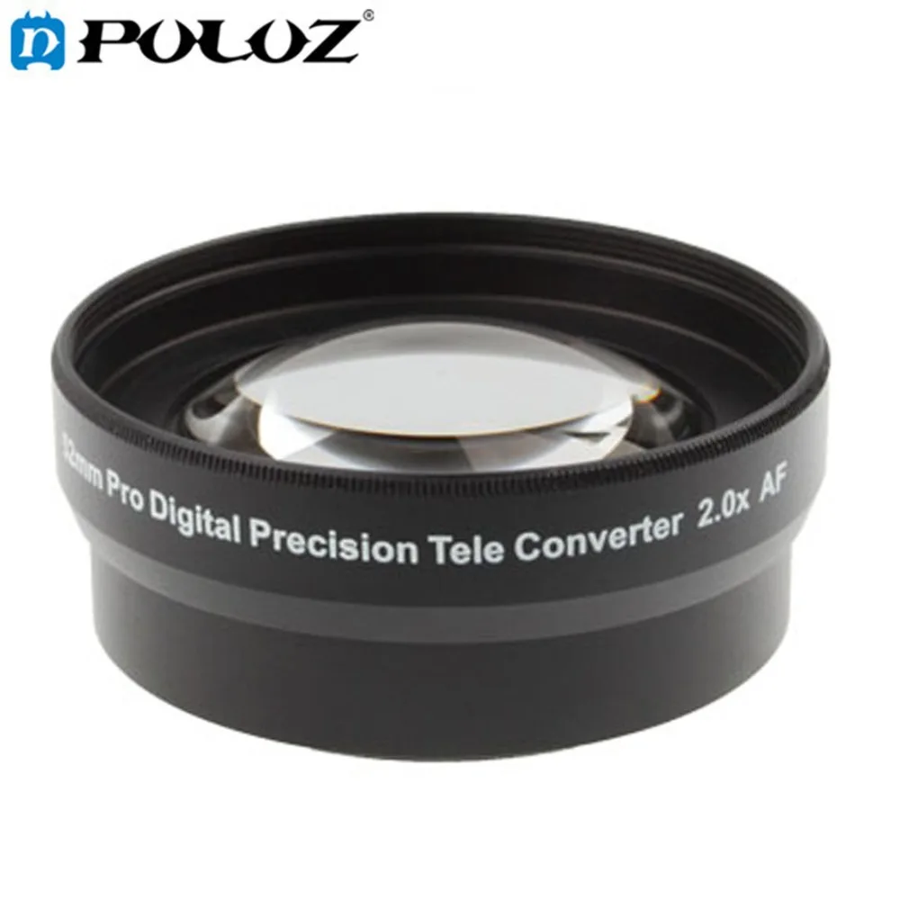 2.0X 52mm Pro Digital Precision Teleconverter Telephoto Tele Lens Tele