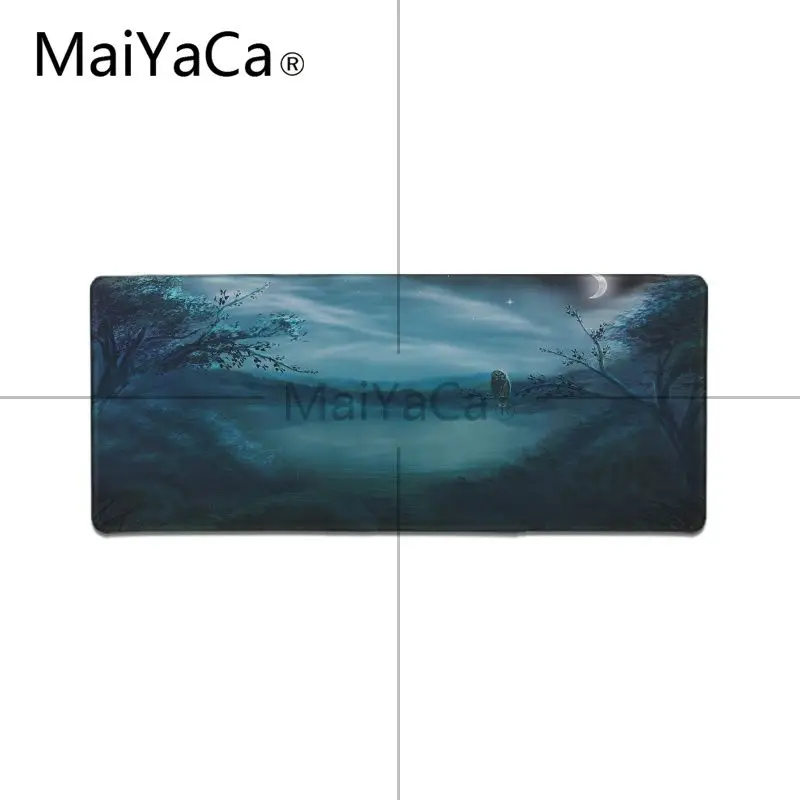 Новый простой высокоскоростной коврик для мыши MaiYaCa с рисунком совы большой