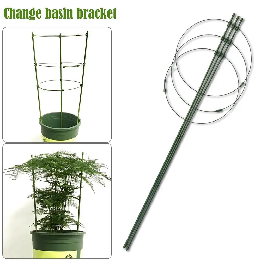 

Potted Plant Fixture Basin Traction Vine Climbing Rack Flower Pot Stand Planter Adjustable Growing Plants Stand Rack