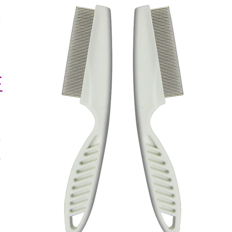 

Dog Comb Mini Pet Dog Hair Flea Comb Stainless Pin Puppy Cat Grooming A Fine-Tooth Comb Strips Brush Comb